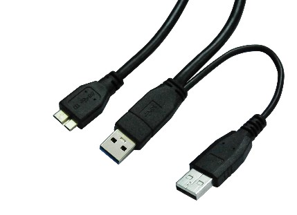 USB 3.0(USB 2.0)A公 TO MICROUSB 3.0 B公